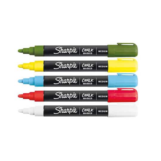 Sharpie Standard Medium Point Wet Erase Chalk Markers 5ct Michaels Sharpie Standard Medium Point Wet Erase Chalk Markers 5ct Michaels